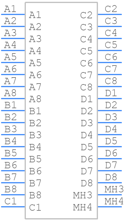 SS-718804S-A-NF - BelFuse - PCB symbol