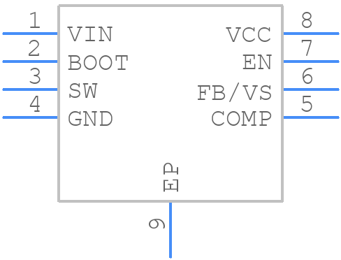 RTQ2130BGQW-QT - RICHTEK - PCB symbol