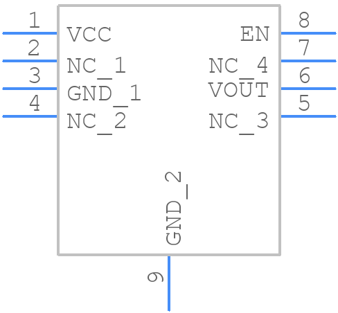 RTQ2569-50GQW-QA - RICHTEK - PCB symbol