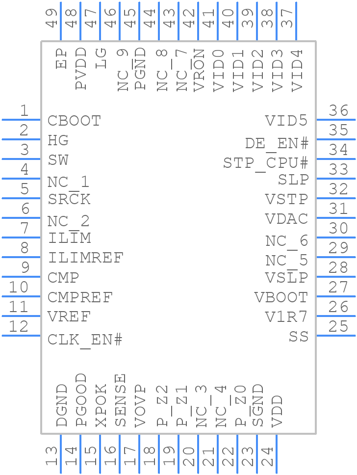 LM27213SQX/NOPB - Texas Instruments - PCB symbol