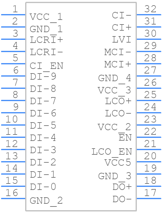 SN65LVDS151DAR - Texas Instruments - PCB symbol