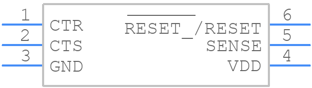 TPS3899DL15DSER - Texas Instruments - PCB symbol