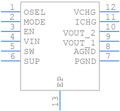 TPS61094DSSR - Texas Instruments - PCB symbol