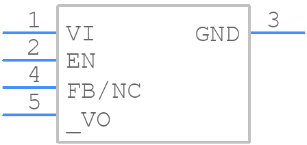 TPS7B8650QKVURQ1R2 - Texas Instruments - PCB symbol