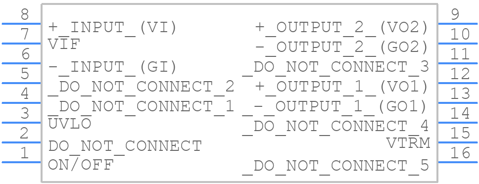 MGDDI-20-R-C - Gaia Converter - PCB symbol
