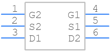 2N7002VA - onsemi - PCB symbol