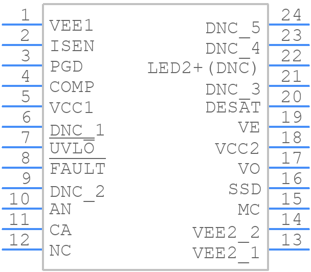 ACFJ-3530T-000E - Avago Technologies - PCB symbol