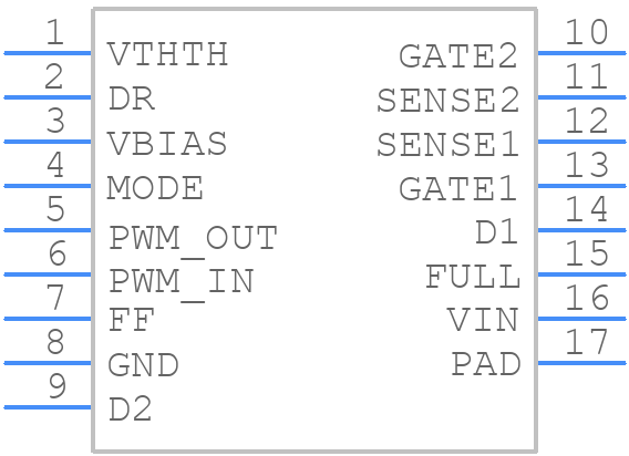 A6270KLPTR-T-1 - Allegro Microsystems - PCB symbol