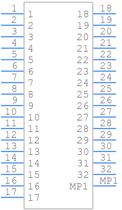 QMS-016-05.75-L-D-DP-A - SAMTEC - PCB symbol