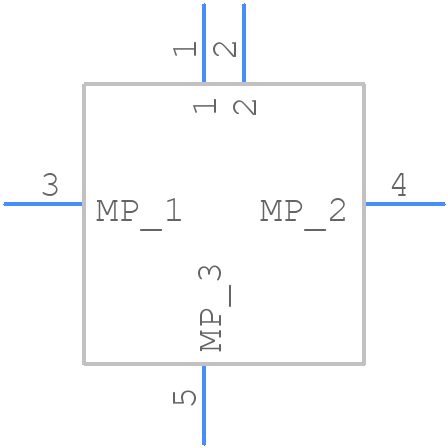TA3-4W3K-V-T/R - Diptronics - PCB symbol
