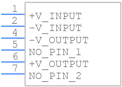 AM1D-0505SZ - aimtec - PCB symbol