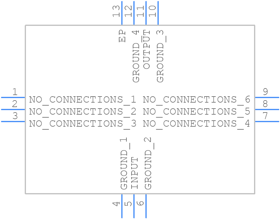 CY2-44+ - Mini-Circuits - PCB symbol