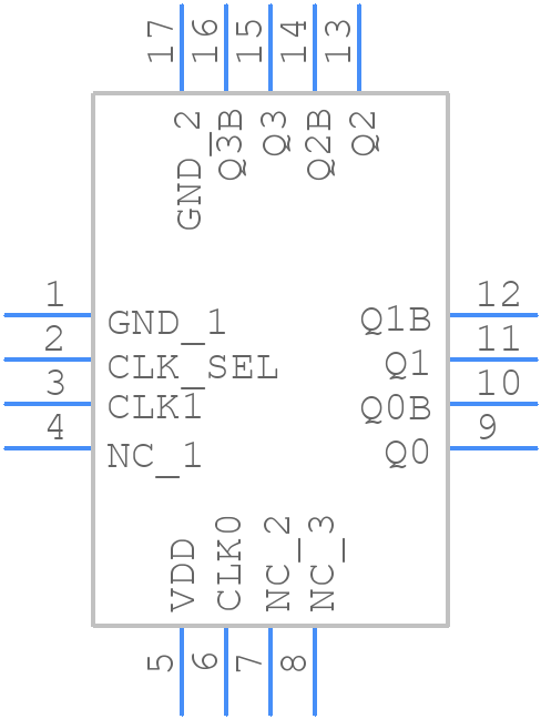 SI53341-B-GM - Skyworks - PCB symbol
