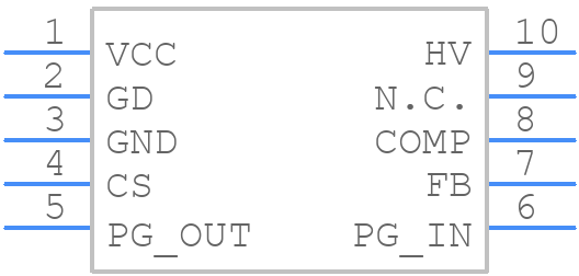 L4986ATR - STMicroelectronics - PCB symbol