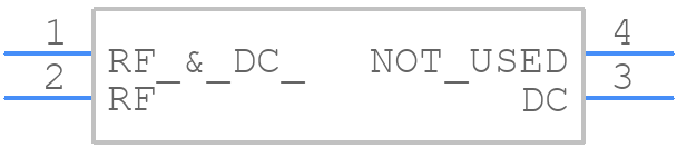 TCBT-203+ - Mini-Circuits - PCB symbol