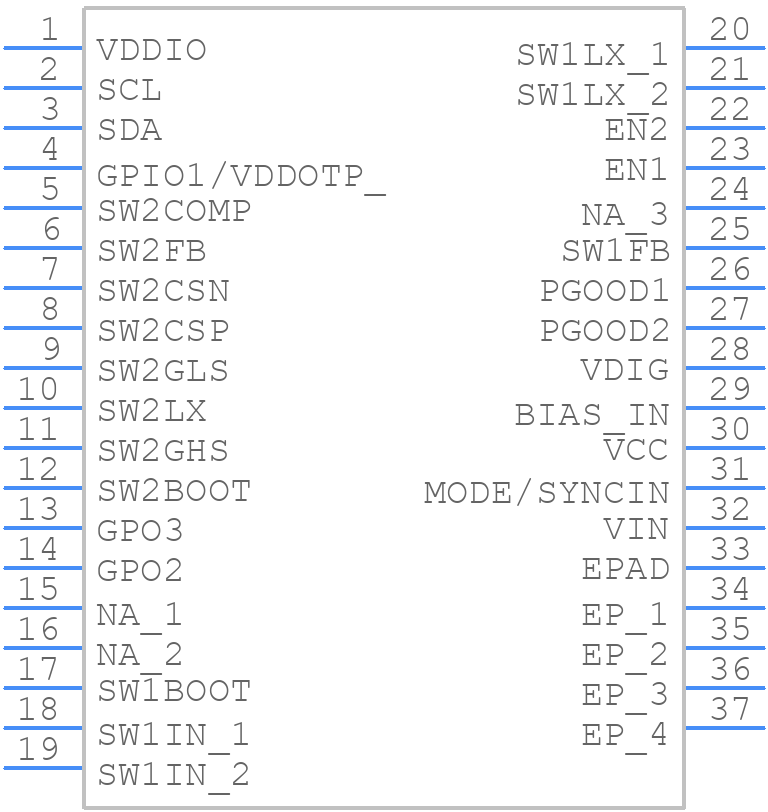 MFS5600AMMA8ES - NXP - PCB symbol