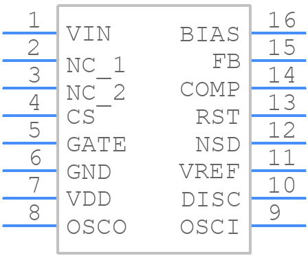 HV9123NG-G - Microchip - PCB symbol