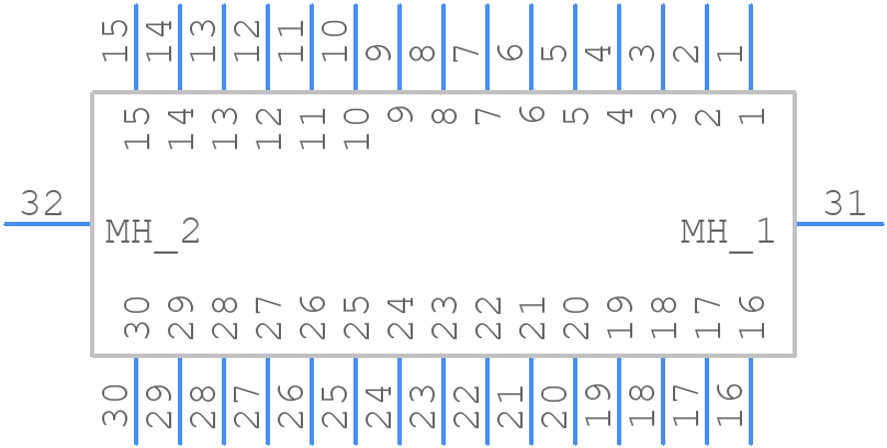M80-5L13042MD - Harwin - PCB symbol
