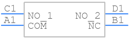 TLSMDT3C020GLFS - LITTELFUSE - PCB symbol