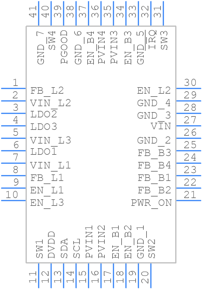 LT3380HUJM#PBF - Analog Devices - PCB symbol