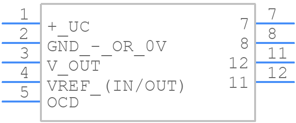 HO 60-P-0100 - LEM - PCB symbol