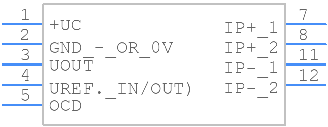 HO 180-P-0100 - LEM - PCB symbol
