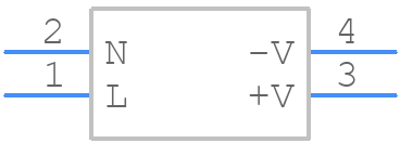 VTX-214-050-124 - VIGORTRONIX - PCB symbol