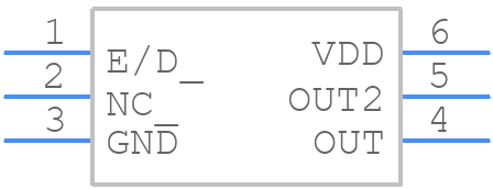 XLH736040.000000I - Renesas Electronics - PCB symbol