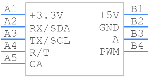 CM1106-C - Gaslab - PCB symbol