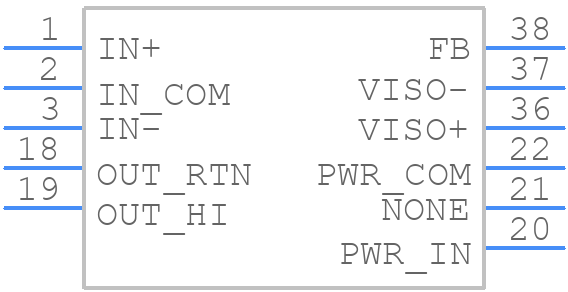 AD203SN - Analog Devices - PCB symbol