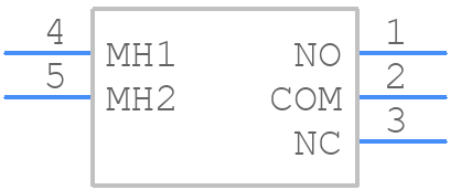 B18JH - NKK Switches - PCB symbol