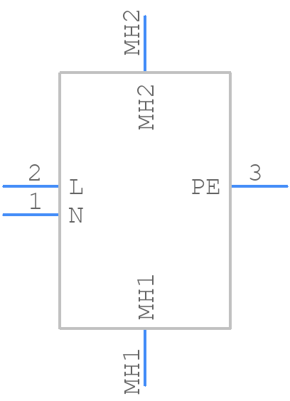 DD22.2121.1111 - SCHURTER - PCB symbol