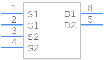 FDMB3900AN - onsemi - PCB symbol