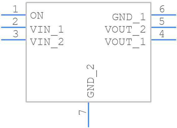 FPF1006 - onsemi - PCB symbol