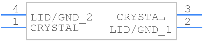 FC5BSEEMM18.432-1-T1 - Fox - PCB symbol