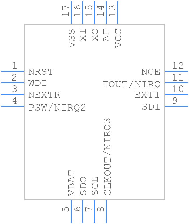 AM1815-EVK-SPI-BB6 - Ambiq Micro, Inc. - PCB symbol