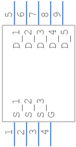 FDMS86101 - onsemi - PCB symbol