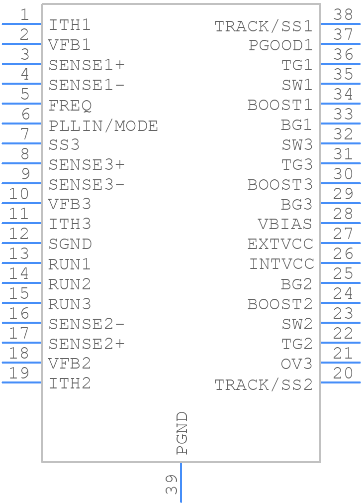 LTC3859ALHFE#TRPBF - Analog Devices - PCB symbol