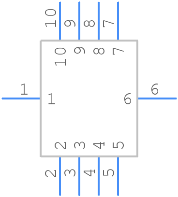 EXB-D10C121J - Panasonic - PCB symbol