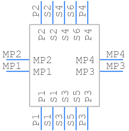 BM29B0.6-6DS/2-0.35V - Hirose - PCB symbol