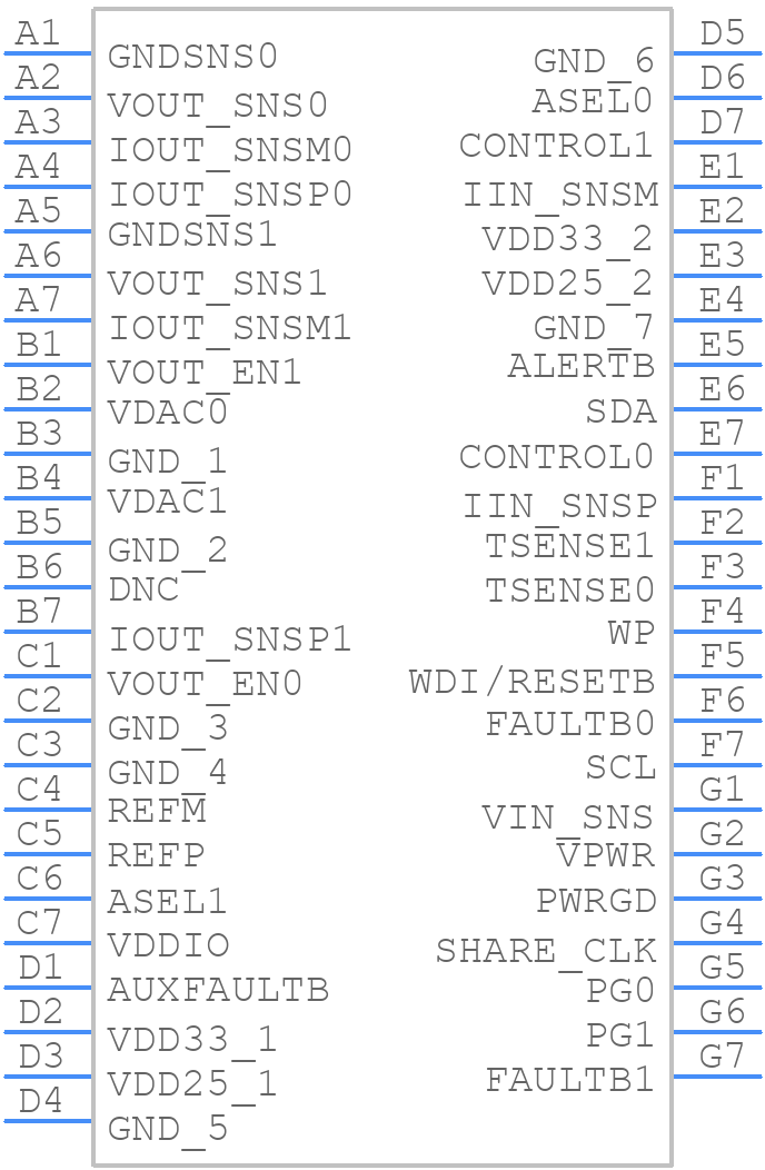 LTC2971HY-2#PBF - Analog Devices - PCB symbol