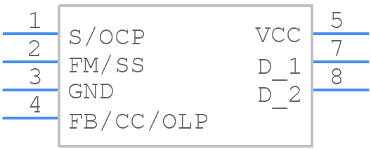 STR-A6252 - Allegro Microsystems - PCB symbol