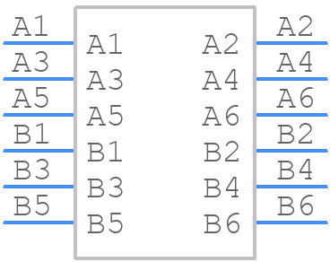 0438146621 - Molex - PCB symbol