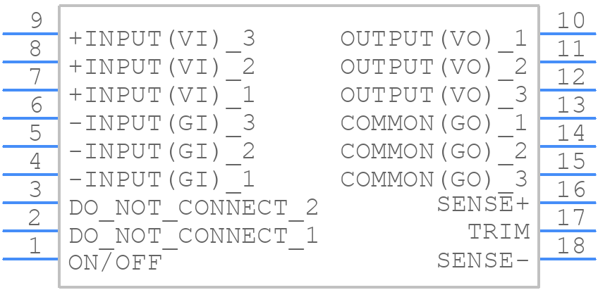 MGDSK100ME - Gaia Converter - PCB symbol