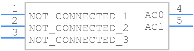 ST25TN01K-AFF5 - STMicroelectronics - PCB symbol