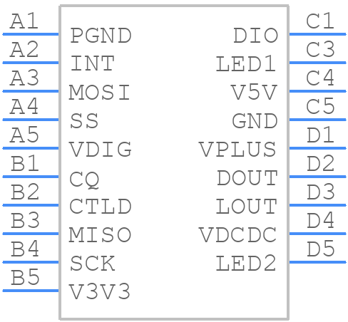 L6364W - STMicroelectronics - PCB symbol