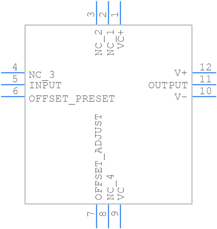 LH0033G - Texas Instruments - PCB symbol
