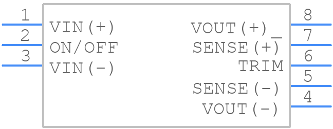 IQ1B480HPD5CNRS-G - Synqor - PCB symbol