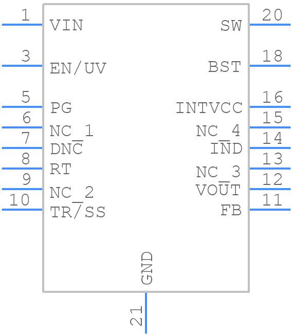 LT8630IFE#PBF - Analog Devices - PCB symbol