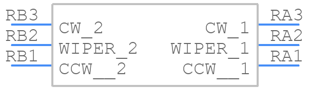 PTD902-1015P-B502 - Bourns - PCB symbol